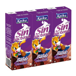 BATIDO CHOCOLATE SIN LACTOSA BRICK 10/(Pack 3x200ml)